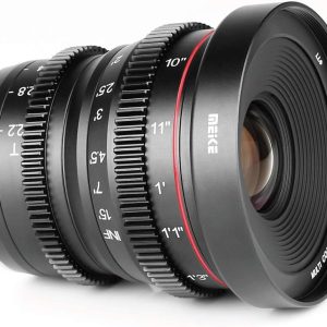 Meike 25mm T2.2 Manual Focus Prime Mini Cinema Lens for Micro Four Thirds MFT M43 Mount Cameras